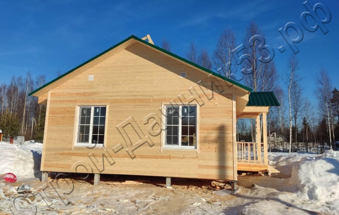 2 Каркасно-щитовой 6×8, 48  м², Ленинградская область, Всеволож (3)